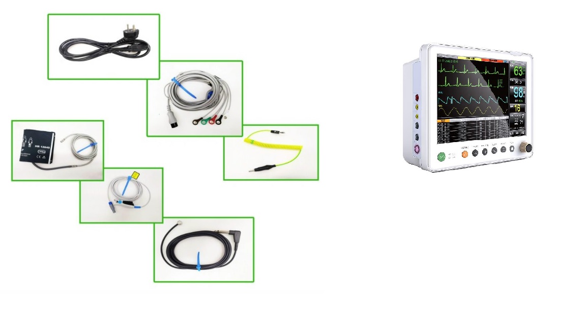 Monitor theo dõi bệnh nhân đa thông số dùng trong ICU cho người lớn; trẻ em; trẻ sơ sinh với chức năng OXY-CRG và tính liều thuốc (có thể phân tích 15 loại cấp độ thuốc)