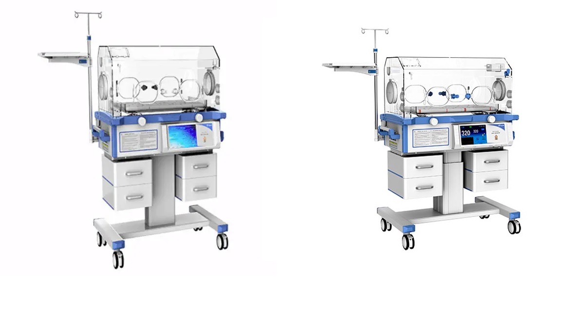 Lồng ấp trẻ sơ sinh cao cấp đa chức năng với chế độ kiểm soát khí và da; có đèn điều trị vàng da mặt trên và dưới; có khay X_Ray; có hệ thống kiểm soát độ ẩm; có kết nối được với