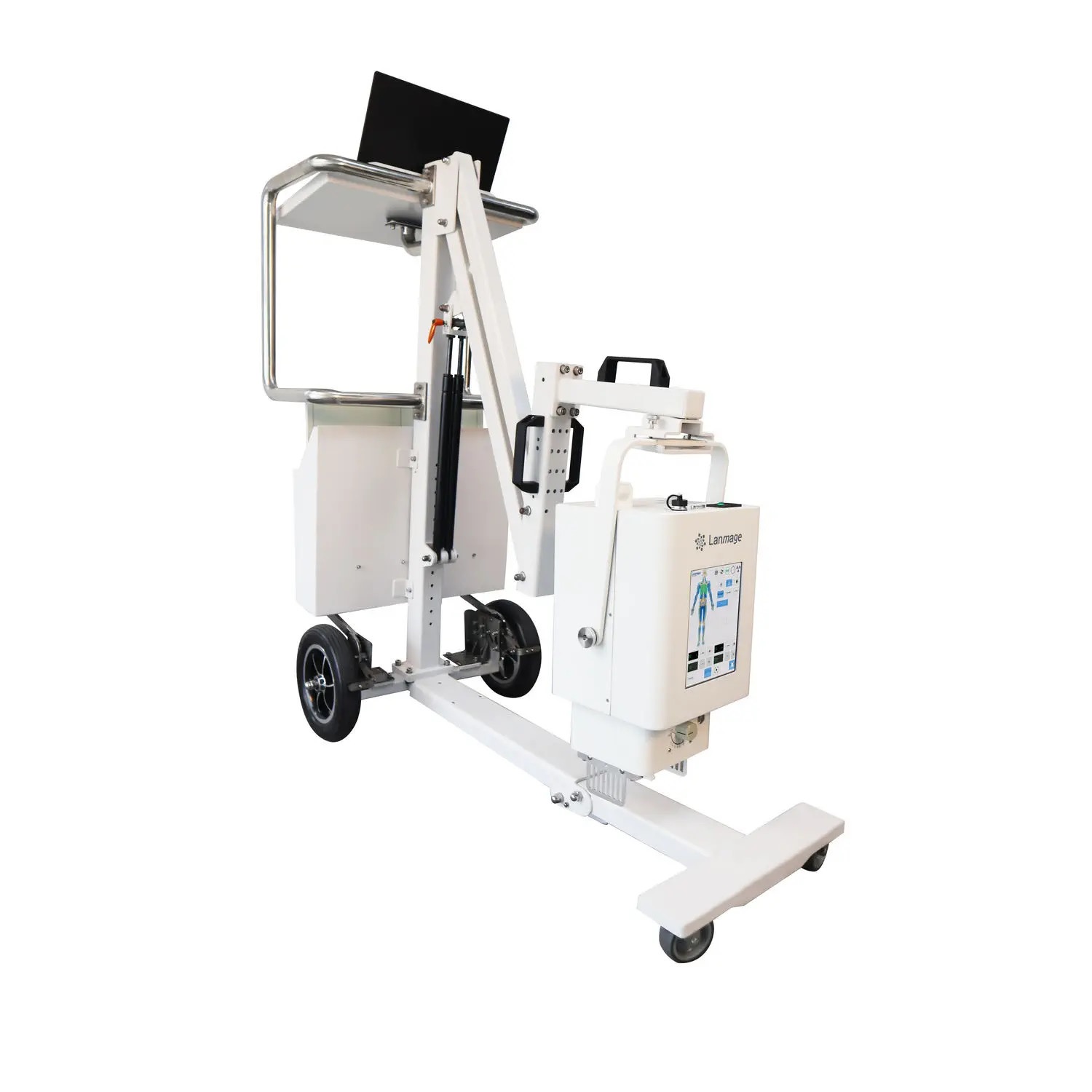 Hệ thống Máy X_Quang kỹ thuật số di động 5.3kw dùng để khám sức khỏe ngoại viện