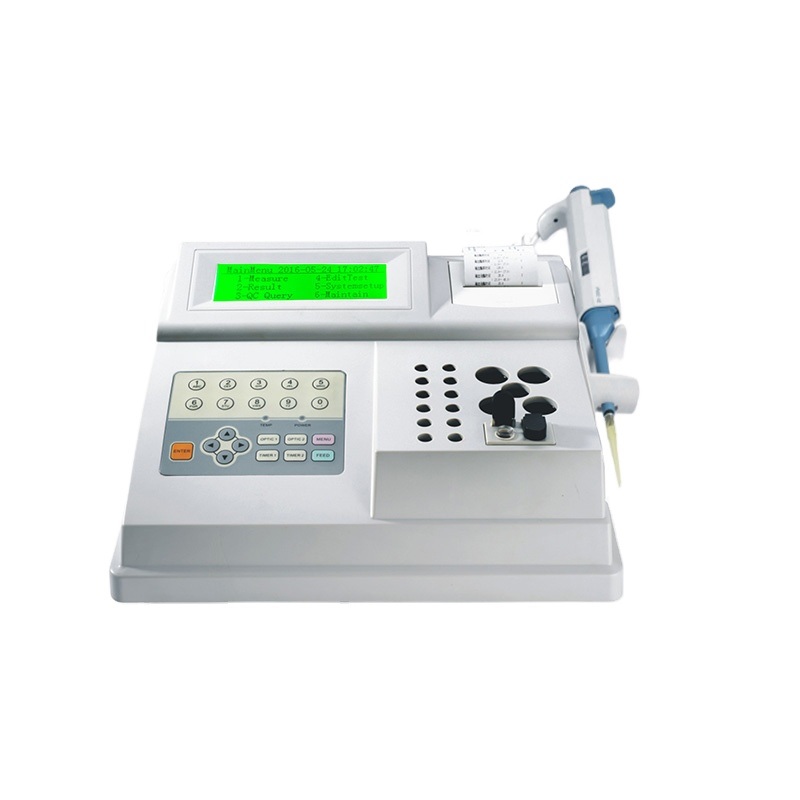 Máy phân tích độ đông máu bán tự động dễ sử dụng với 2 kênh làm việc độc lập