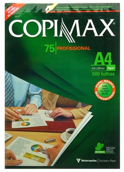 Giấy in A4 loại cao cấp Papel Copimax A4 75Gsm