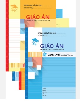 Sổ Giáo Án A4 cao cấp 20 trang