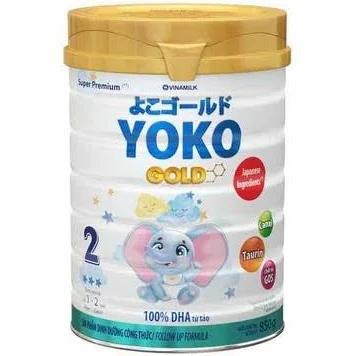 Sữa Yoko Gold 2 cho trẻ từ 12->24 tháng tuổi (Sữa đặc hiệu cung cấp dưỡng chất thiết yếu của trẻ, giúp tăng cường sức đề kháng và phát triển não bộ)