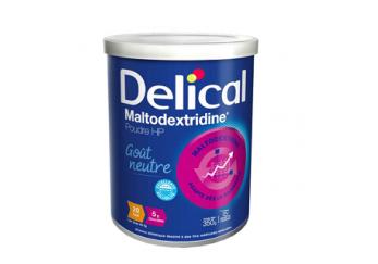 Sữa Delical Maltodextridine (Sữa đặc hiệu dành cho người suy dinh dưỡng, nhẹ cân, kém hấp thu hoặc thiếu hụt năng lượng, thích hợp với người kiêng đường mía glucose
