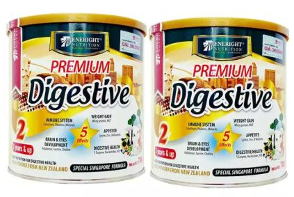 Sữa Premium Digestive 1; 2 (Sữa đặc hiệu dùng cho trẻ từ 06 tháng đến trên 36 tháng tuổi biếng ăn, ốm yếu, suy dinh dưỡng; thấp còi, trẻ cần tăng cân, bổ sung cho chế độ ăn thiếu đạm và vi chất dinh d
