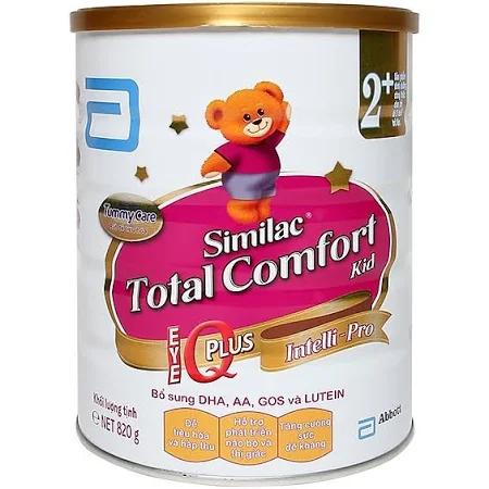 Sữa Similac Total Comfort 2+ dùng cho trẻ từ 0 -> 12 tháng tuổi (Sữa đặc hiệu dành cho trẻ kém dung nạp đường lactose gây đầy hơi, tiêu chảy, quấy khóc khi ăn, thích hợp với đường tiêu hóa còn non yếu