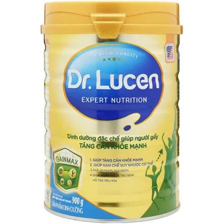 Sữa Dr. Lucen GainMax (Sữa đặc hiệu chuyên biệt đặc chế cho người gầy; giúp người gầy tăng cân khỏe mạnh và hạn chế suy nhược cơ thể)