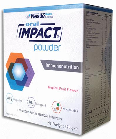 Sữa Oral Impact Powder (Sữa đặc hiệu tăng cường miễn dịch cho bệnh nhân trước và sau phẫu thuật, giúp đẩy nhanh quá trình phục hồi và mau làm lành vết thương)