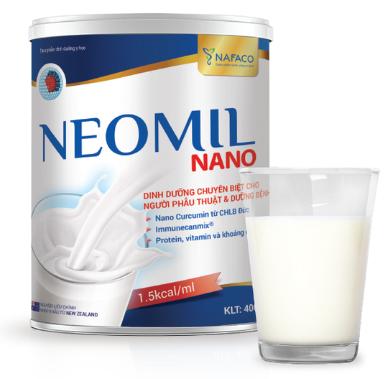 Sữa Neomil Nano (Sữa đặc hiệu chuyên biệt chuyên biệt cho bệnh nhân phẫu thuật và cho phụ nữ sau sinh mổ)