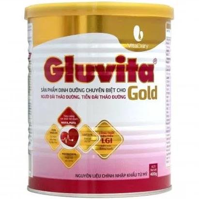 Sữa Gluvita Gold 400g (Sữa đặc hiệu dành cho bệnh nhân đái tháo đường và tiền đái tháo đường)