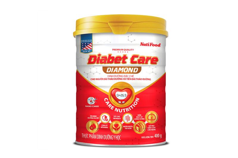 Sữa Diabet Care Diamond (Sữa đặc hiệu dành cho bệnh nhân đái tháo đường và tiền đái tháo đường)