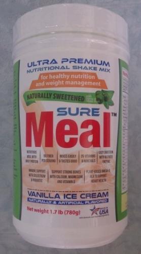 Sữa “Ultra Premium SureMeal Vanilla Ice Cream” (Sữa đặc hiệu dành cho người dùng bị đái tháo đường, bổ sung đầy đủ vitamin & khoáng chất thiết)