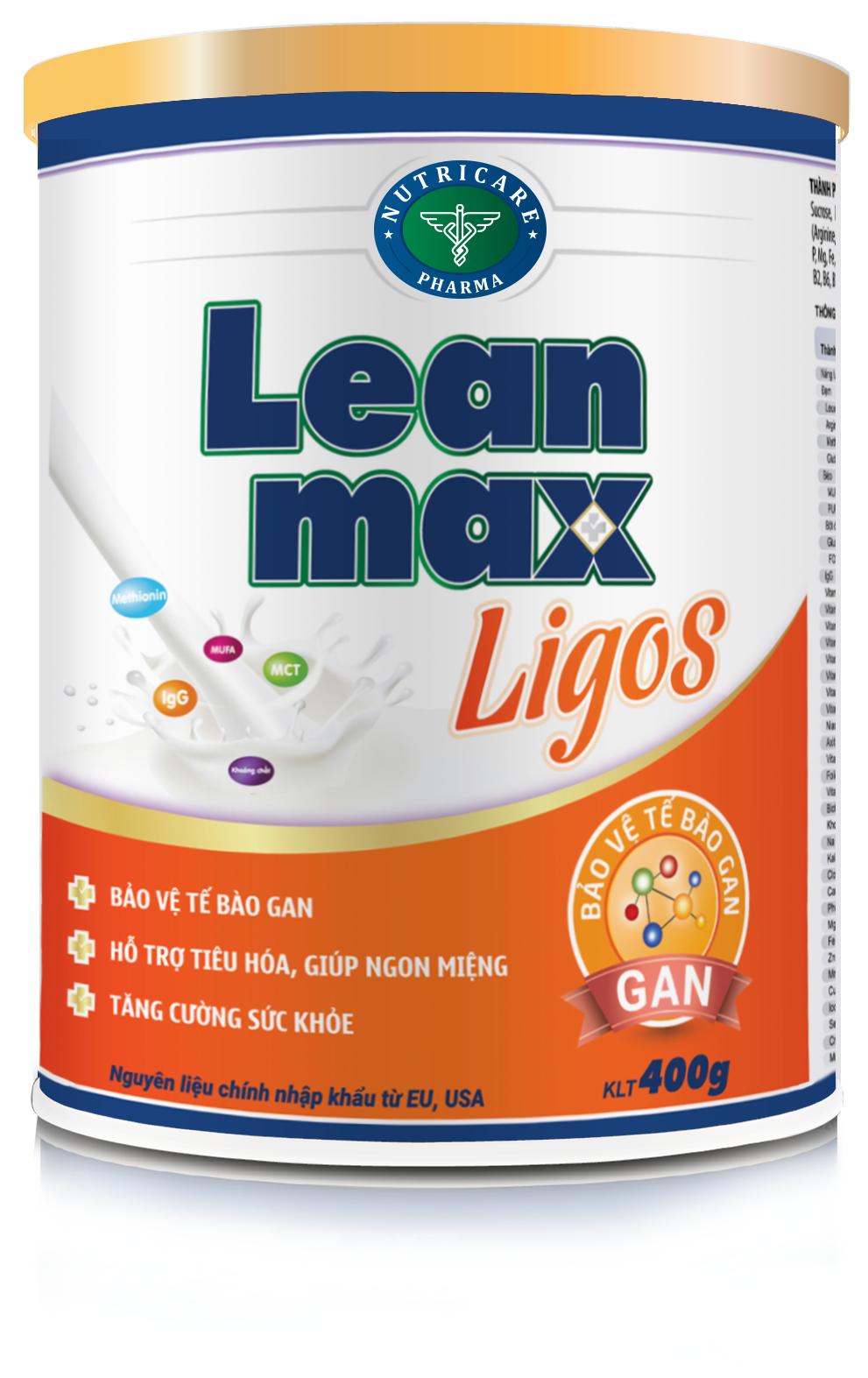 Sữa Lean Max Ligos (Sữa dinh dưỡng dành cho bệnh nhân Gan)