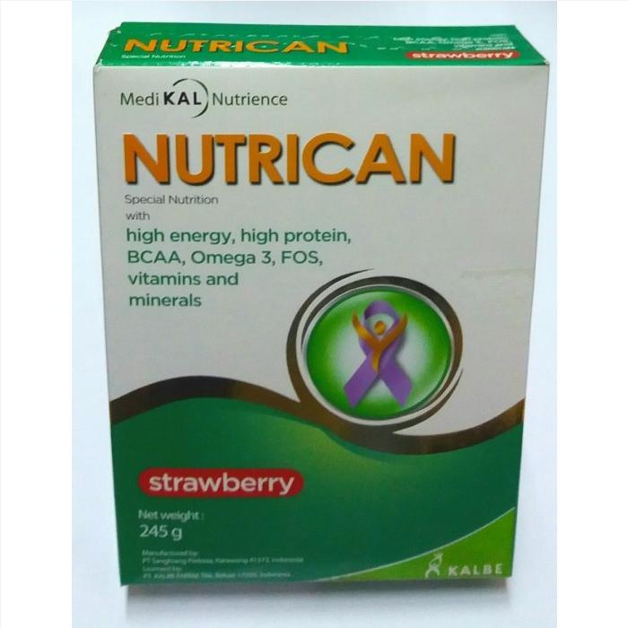 Sữa Nutrican (Sữa đặc hiệu dành cho bệnh nhân mắc các bệnh mạn tính bị sụt cân, biếng ăn, Ung Thư)