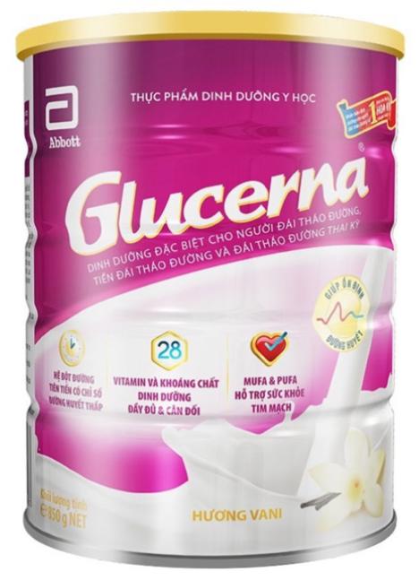 Sữa Abbott Glucerna GLV Công Thức Mới (Sữa đặc hiệu chuyên biệt dành cho bệnh nhân đái tháo đường hoặc kháng insulin do các bệnh lý cấp hay mạn tính, bệnh nhân cần ăn kiêng đặc biệt)