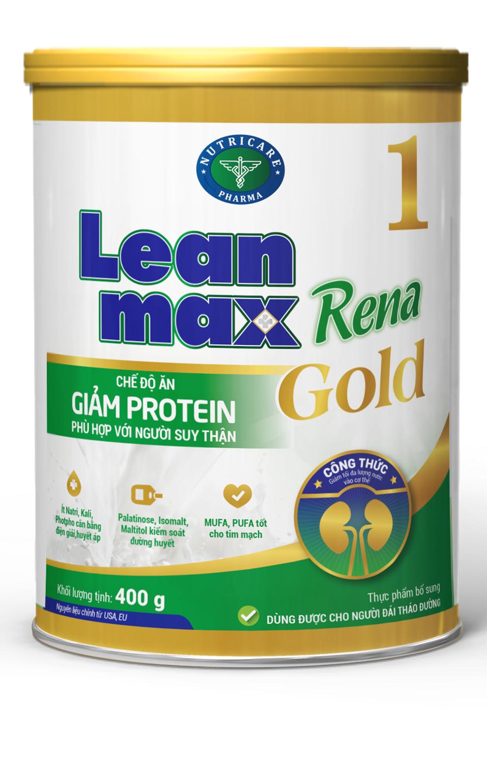 Sữa Leanmax Rena 1 Gold (Sữa đặc hiệu dành cho người bệnh suy thận)